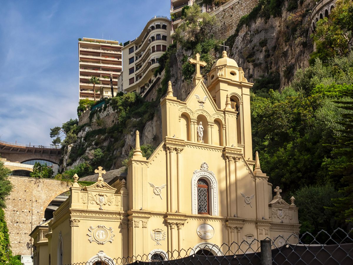 Sainte-Dévote Chapel in Monaco.