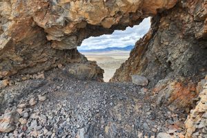 Window Rock in West Wendover, Nevada
