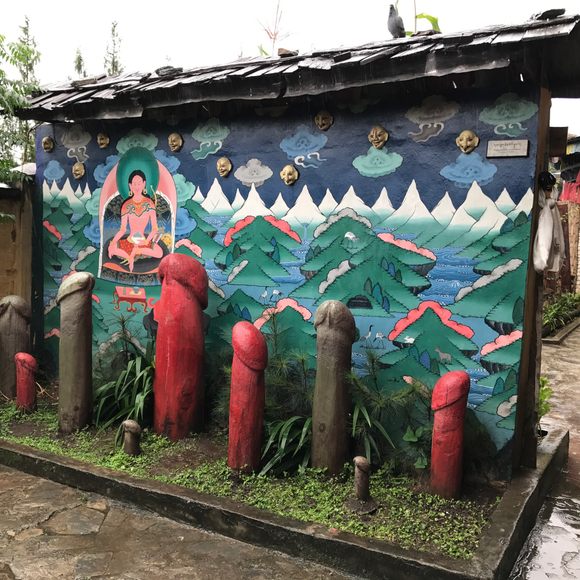 Garden of Phallus (Wangchuk Chenmoi Dümra) – Thimphu, Bhutan - Atlas Obscura