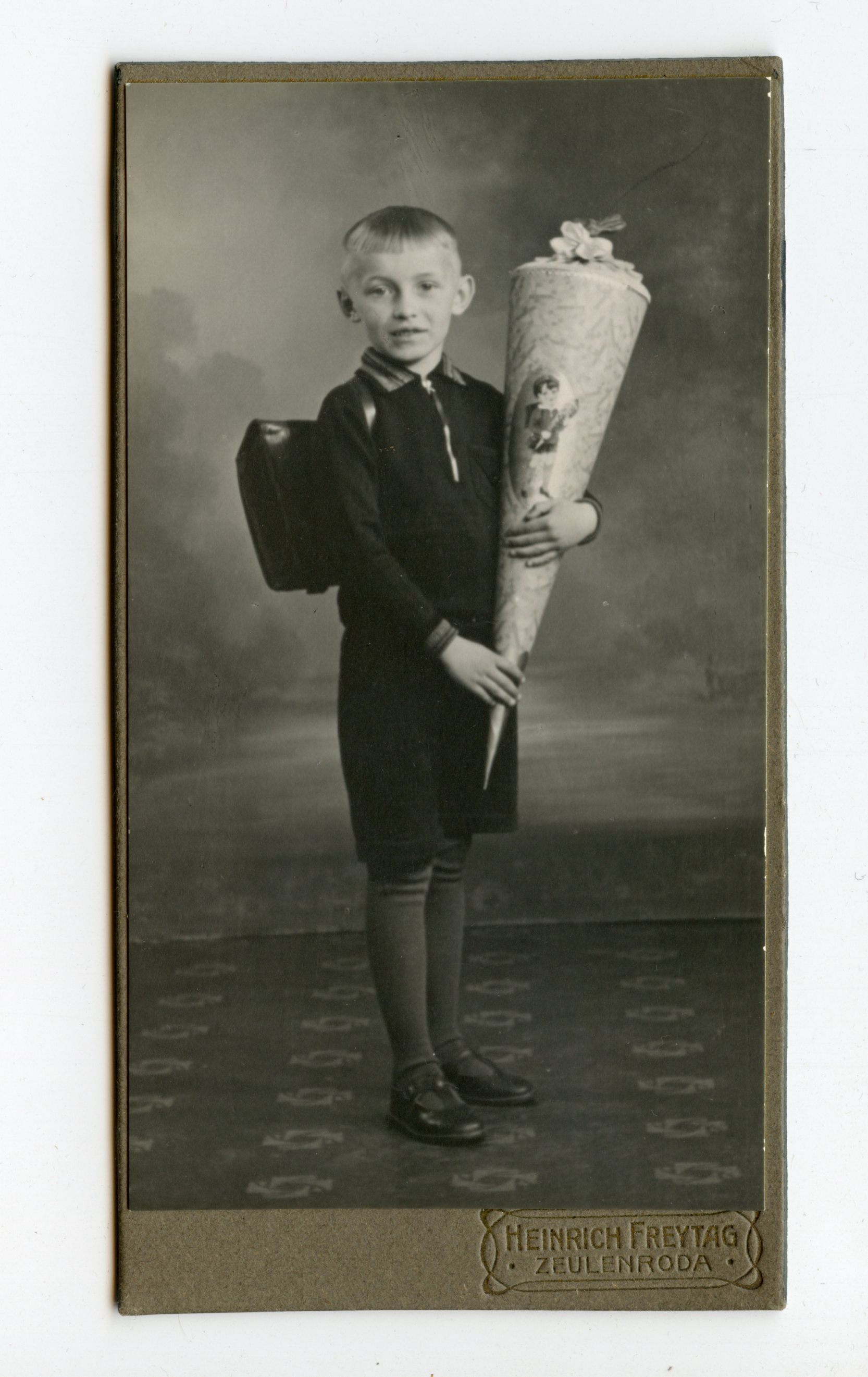 Boy with Schultute, 1936