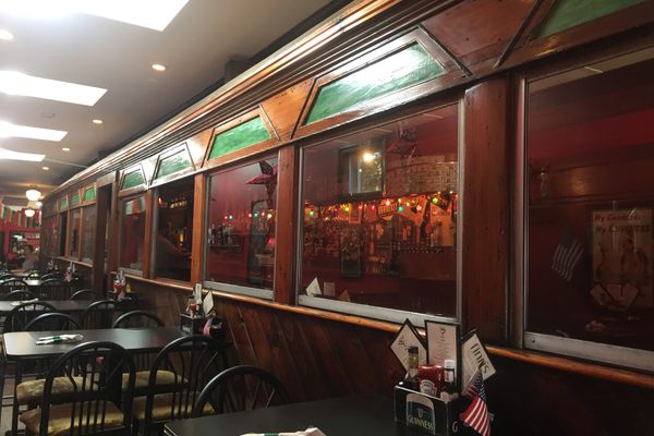 Exterior of the dining car
