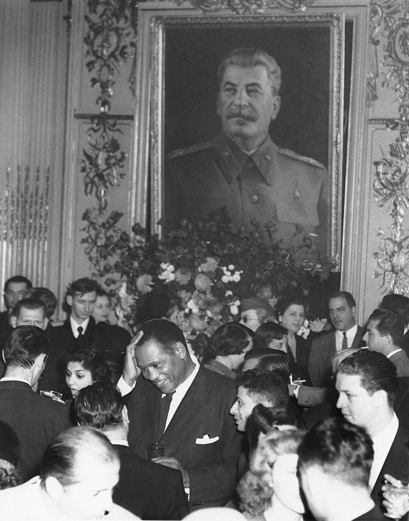 Robeson attended a party at the Russian Embassy in Washington D.C. in 1950.