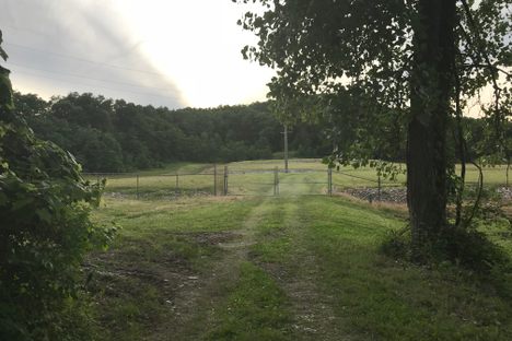 View from the hilltop.