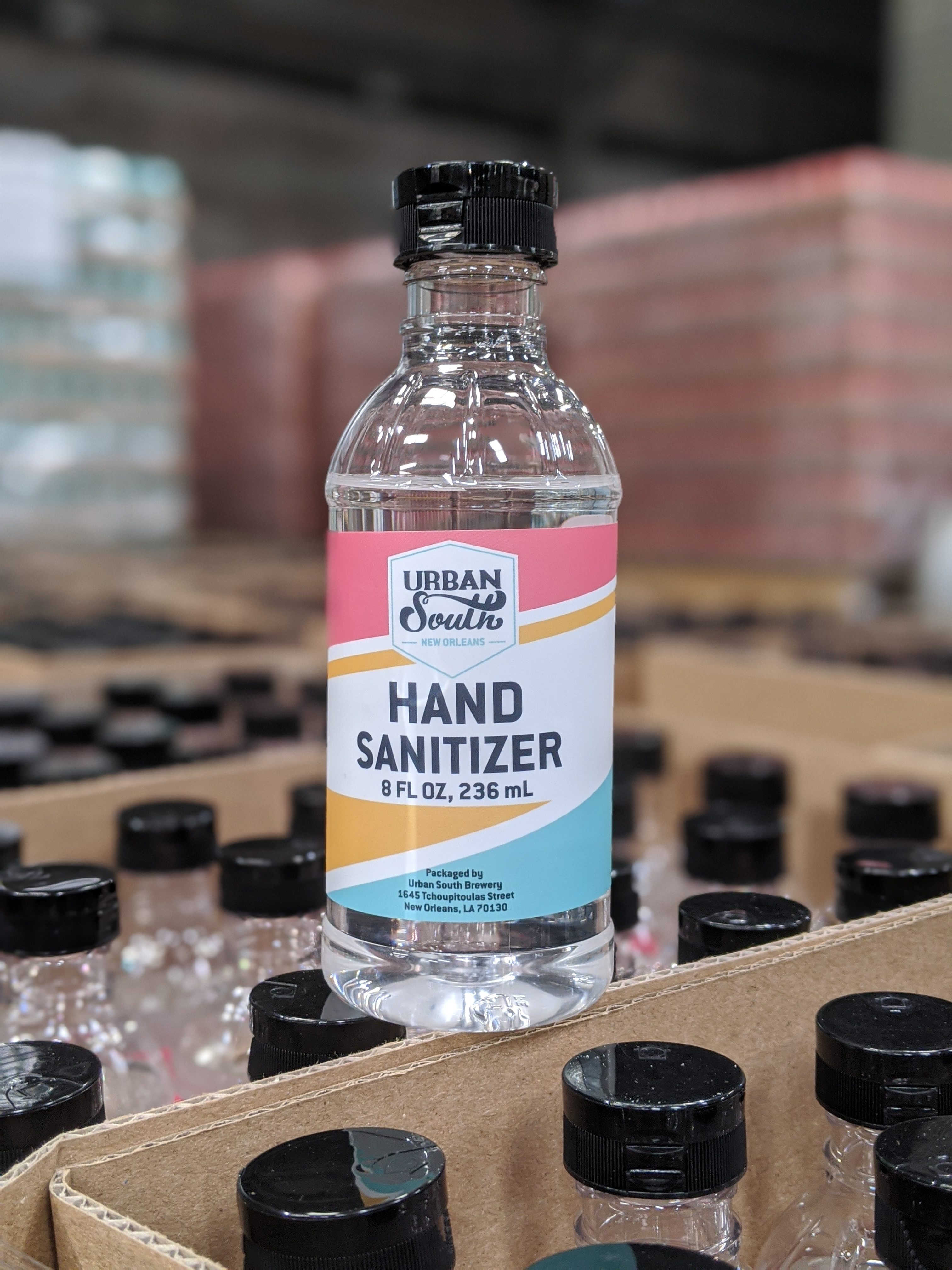 Like many breweries that are making alternative products due to COVID-19, Urban South is making hand sanitizer.