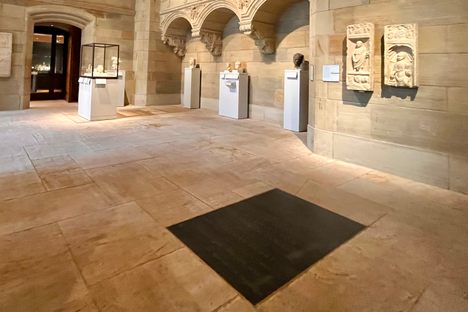 Buried beneath the museum 