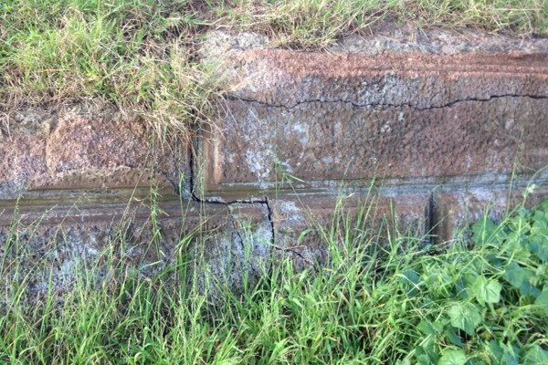 Cracks in the foundation 
