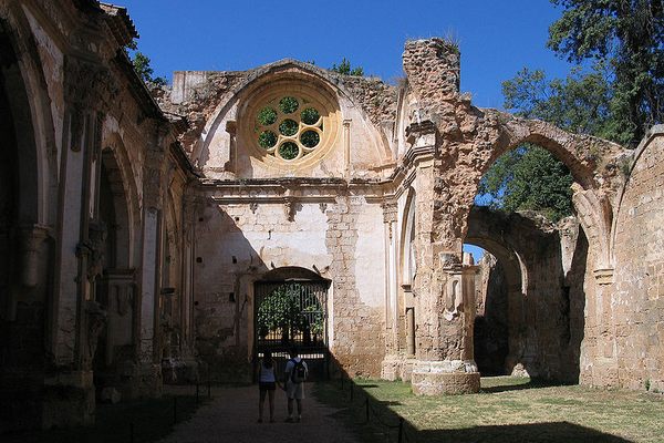 Ruins of the monastery’s main church