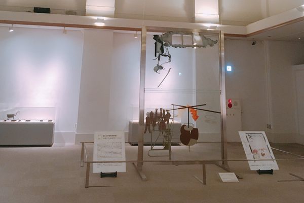 “The Large Glass” on display at the museum.