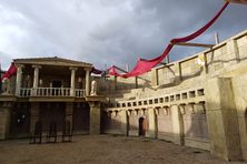 This set is inspired by a Roman arena.