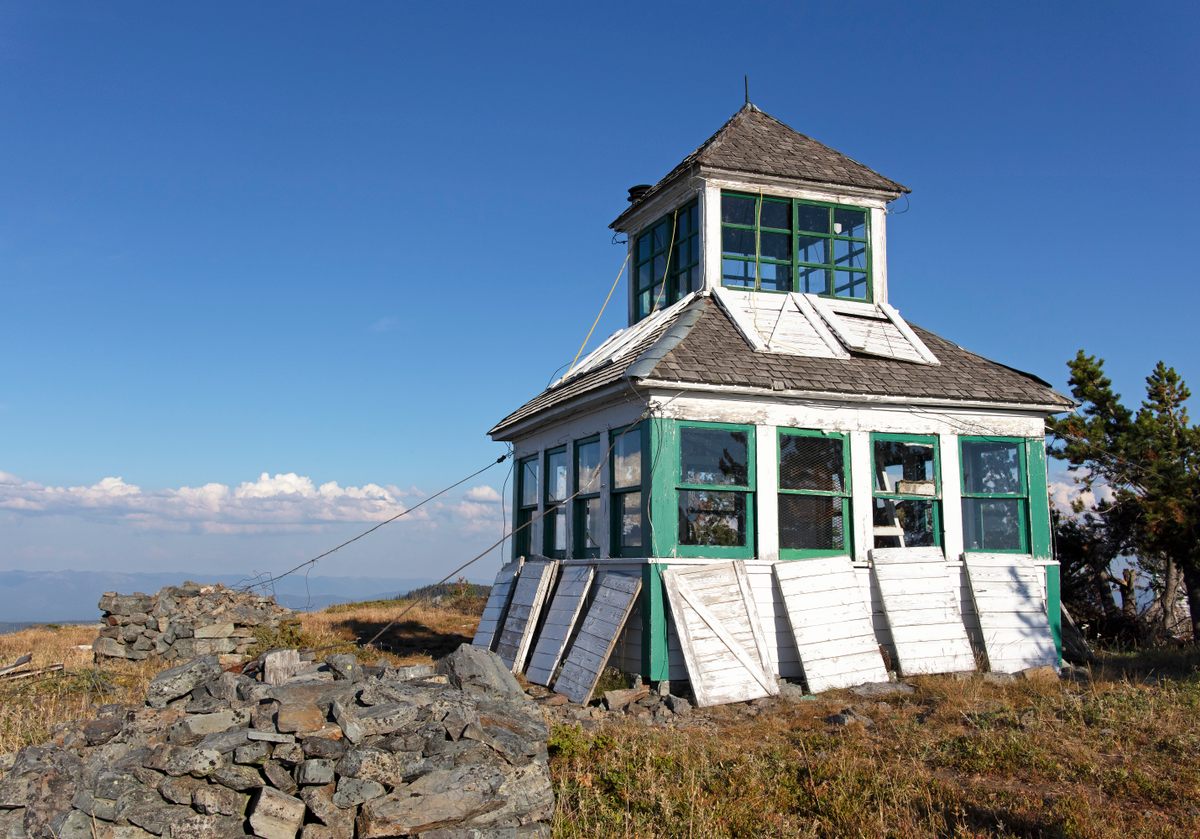 McGuire Mountain Lookout in Montana's Kootenai National Forest was built in 1923, and is maintained by the U.S Forest Service as a rental cabin.