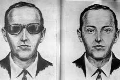 FBI sketch of D.B. Cooper