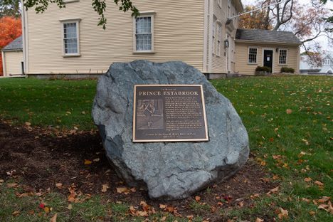Prince Estabrook Memorial Plaque