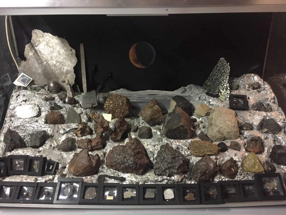 Haag keeps many of his museum-quality meteorites—and a bed—in a room-sized vault in his Tucson home; he occasionally sleeps beside his space rocks.