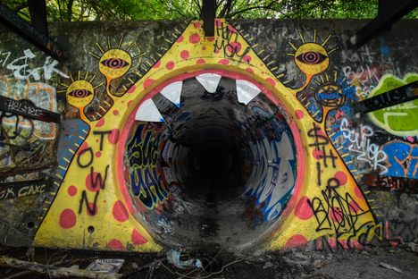 The entrance to the Gates of Hell.