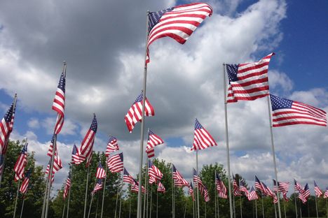 Avenue of 444 Flags