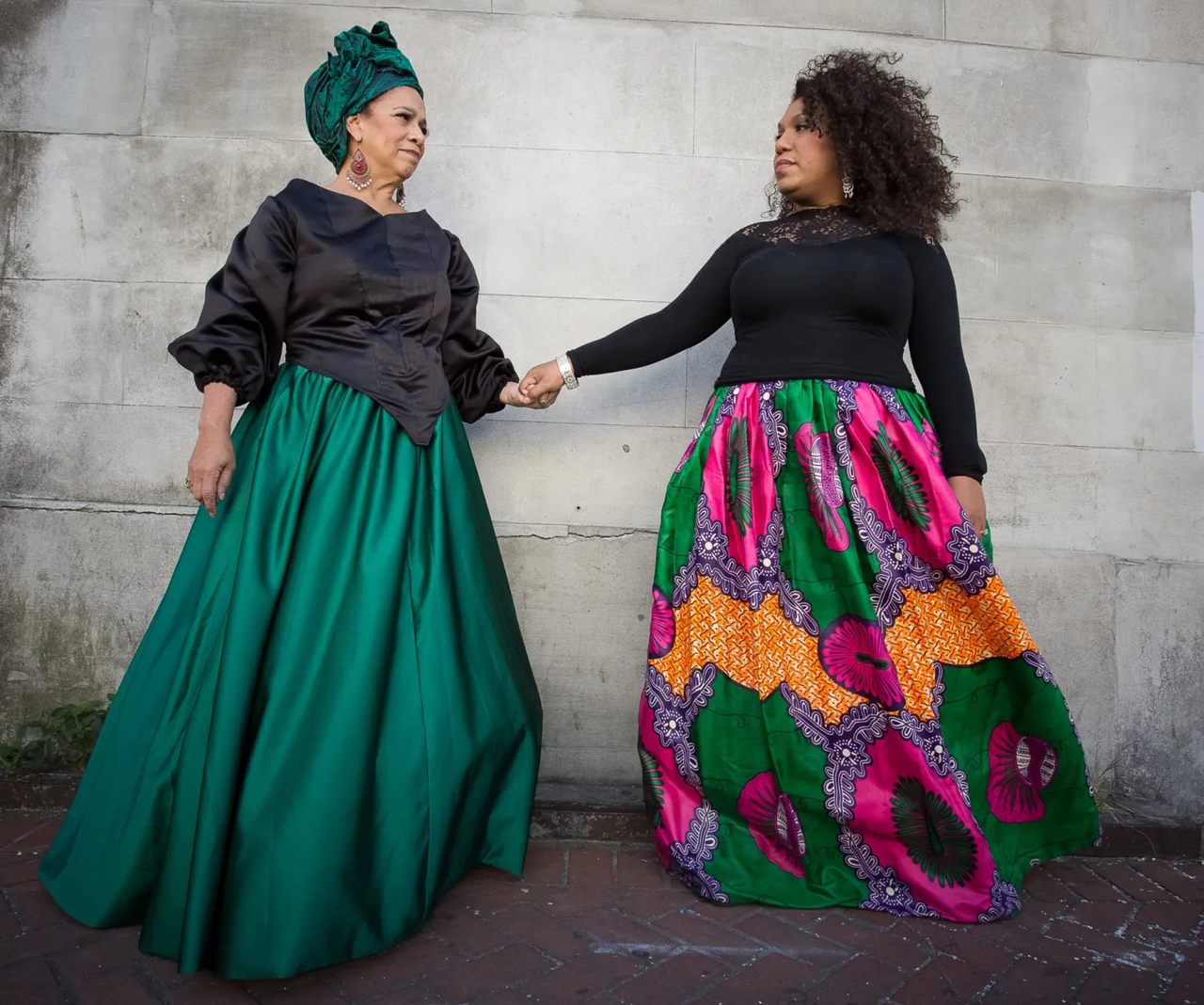 Mother-daughter opera singers Givonna Joseph (left) and Aria Mason (right) founded OperaCreole in 2011 to stage the forgotten works of New Orleans’s Creole composers of color.