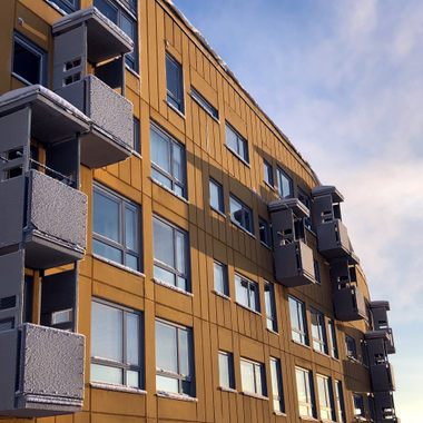 Kiruna Cage Balconies.