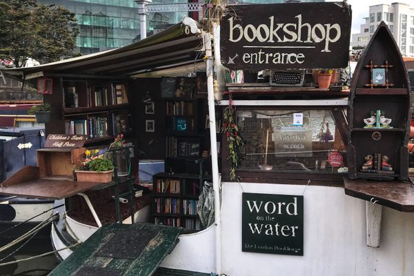 London’s floating bookstore.