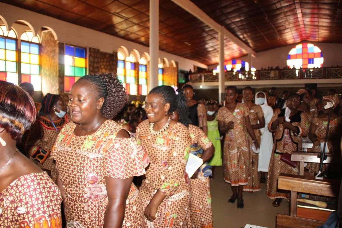 St. John's Catholic church in northwestern Cameroon hosted Mother's Day on May 30, 2021, in remembrance of Ngonnso.