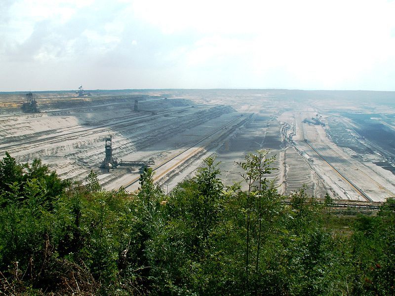 The Hambach lignite mine.