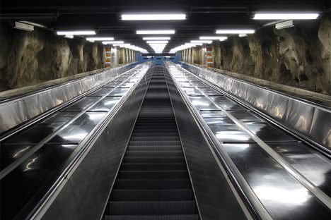 Västra Skogen Escalator