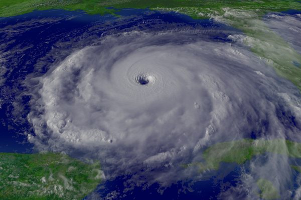 Hurricane Rita, in full force.