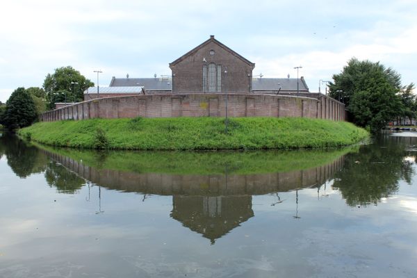 Wolvenplain prison from the canal