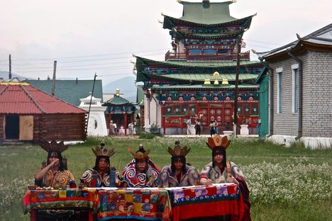 At the Center of Russian Buddhism, a Festival Reveals an Undead Lama