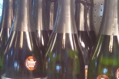 Renishaw  Hall sparkling wine.