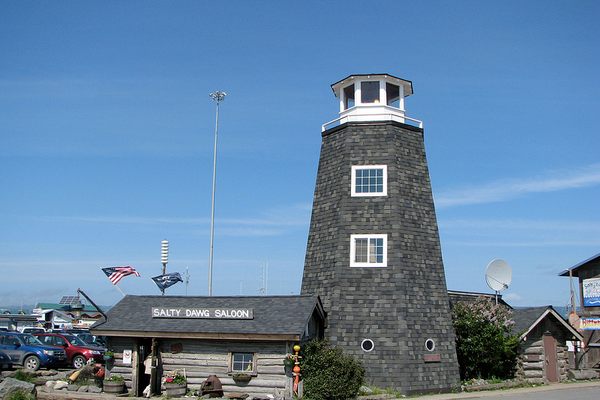 The Salty Dawg Saloon's "Lighthouse".