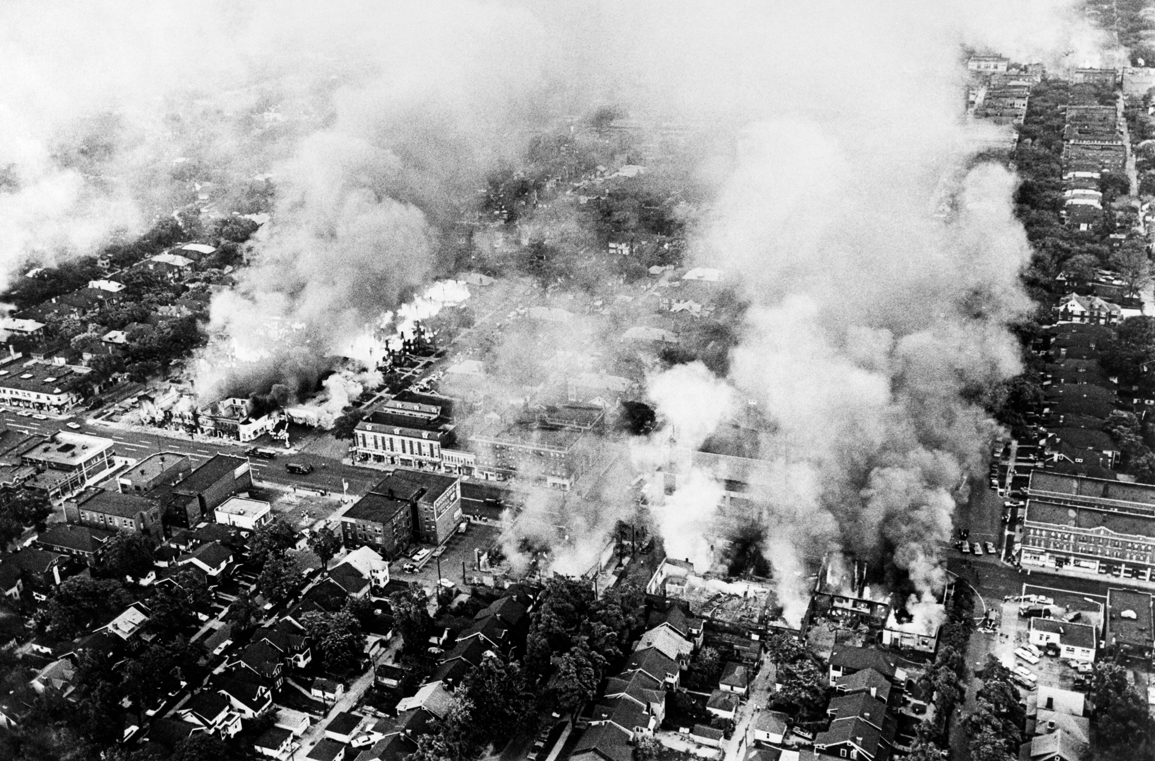 Amidst the destruction and chaos of July 1967, Mother Waddles continued her work.