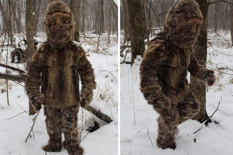 A North Carolina shaman in a Sasquatch suit.