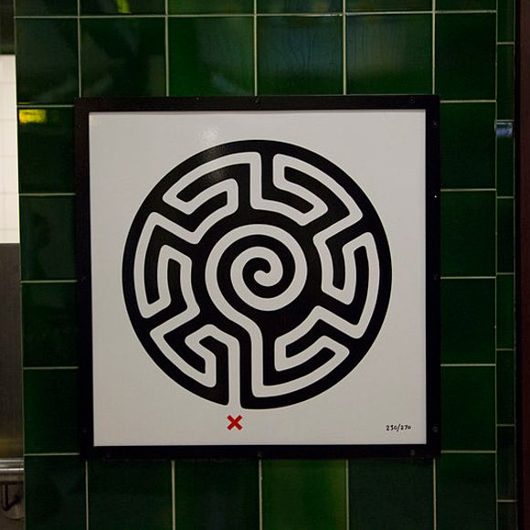 London Underground Labyrinths – London, England - Atlas Obscura