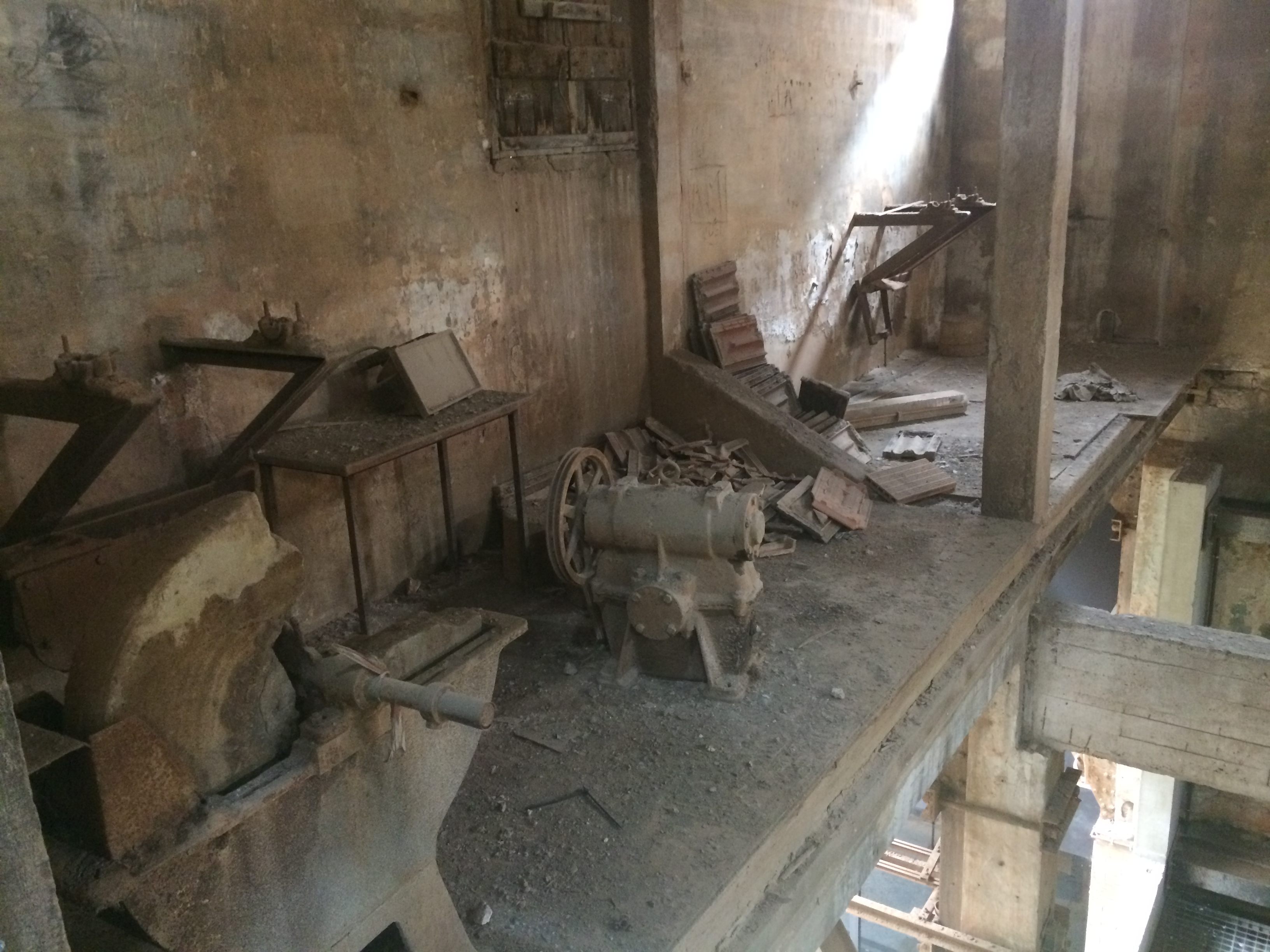 The factory that produced the distinctive red tiles found on almost every roof in Provence and home one of the darkest chapters in French history 