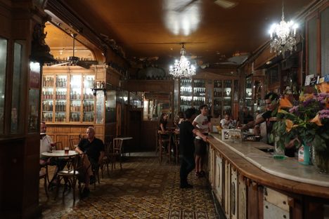 This venerable bar was founded in 1820.