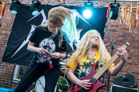 Heavy Metal Knitting World Championships.