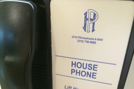 Lobby house phone