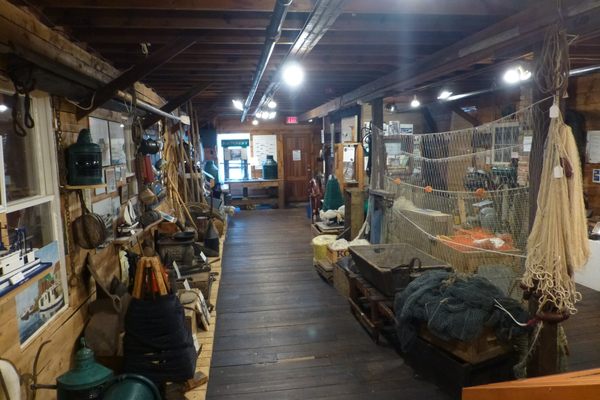 Fishing equipment display