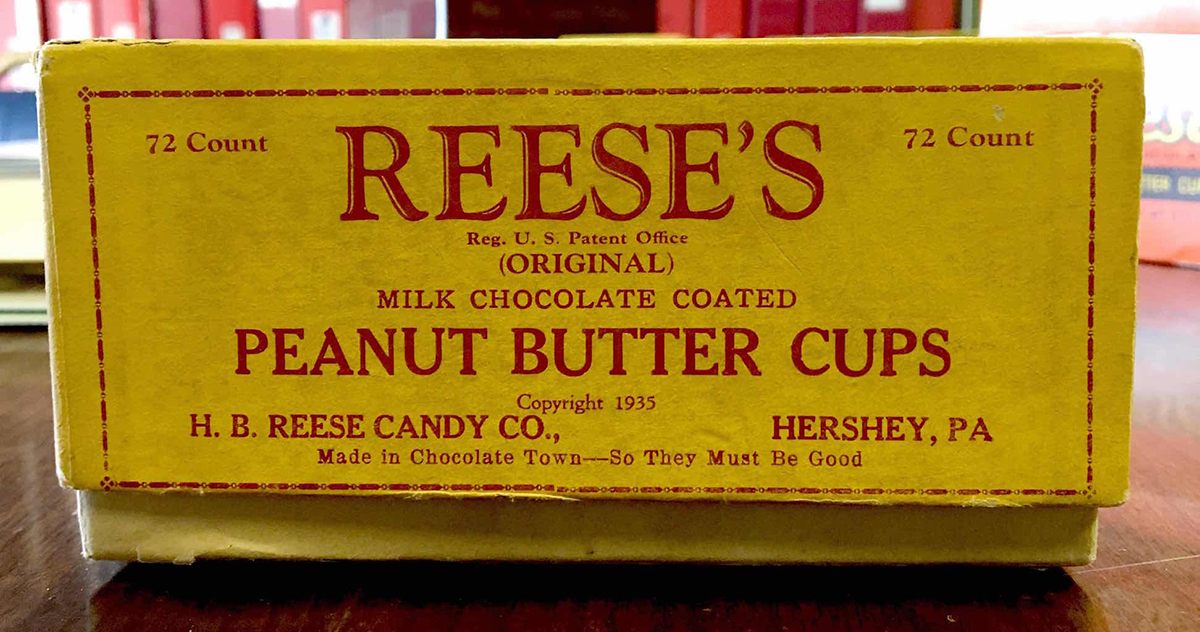 Reese's packaging c. 1935.