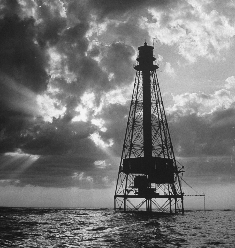 The Sombrero Key, seen here in 1946, was decommissioned in 2015. Now it's waiting for an adventurous new inhabitant.