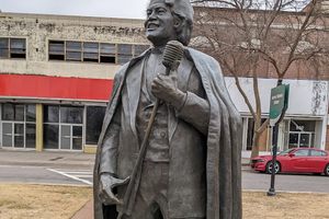 James Brown Statue in James Brown Plaza