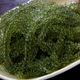 A plate of umi budo, Okinawa's "green caviar."