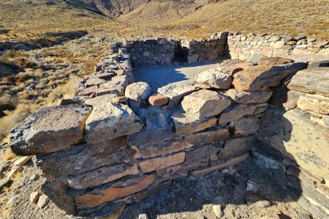 Ruins of Fort Piute.
