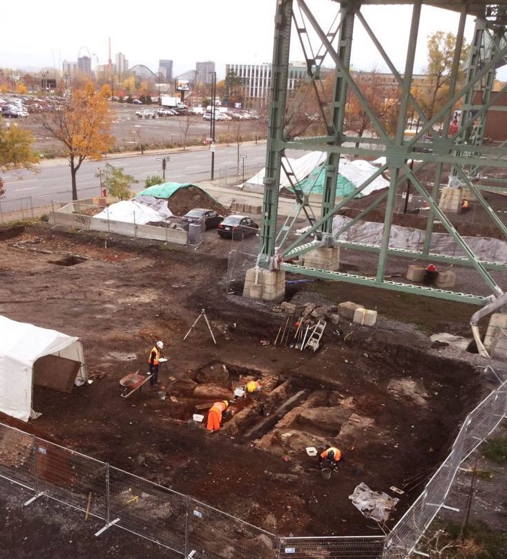 Archaeologists thought the site was too fragile to remain exposed to the elements.