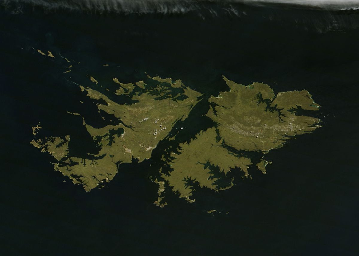 The Falkland Islands, where a charismatic variety of deep sea worm was recently discovered.