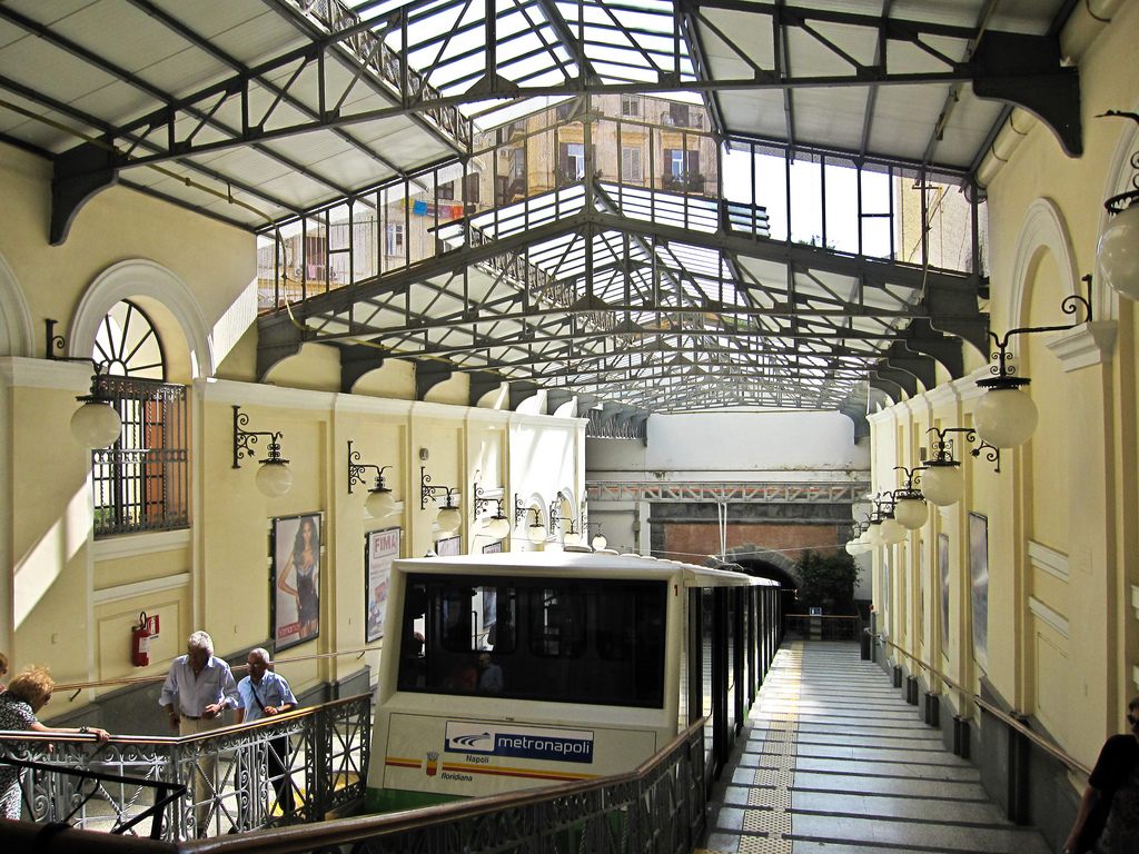 In the upper station