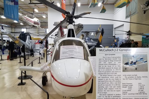 McCulloch J-2 Gyroplane.