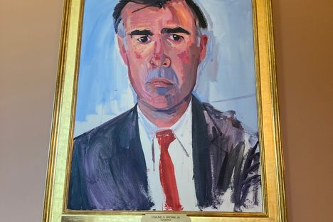 Gubernatorial Portrait of Jerry Brown