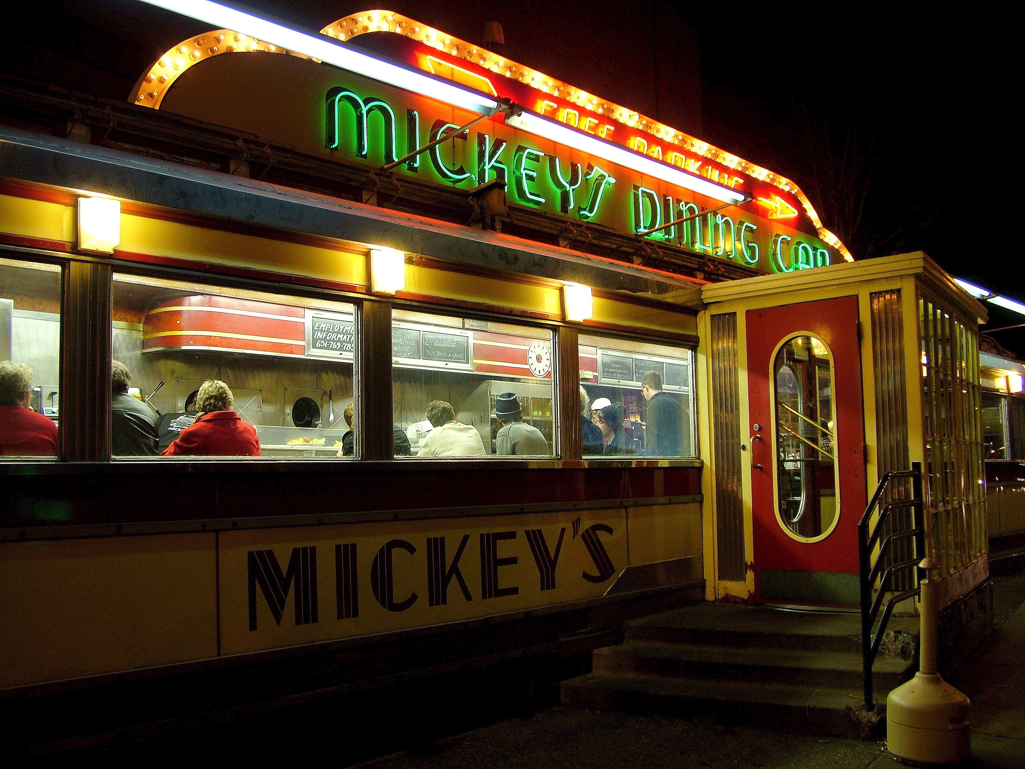 dining car train