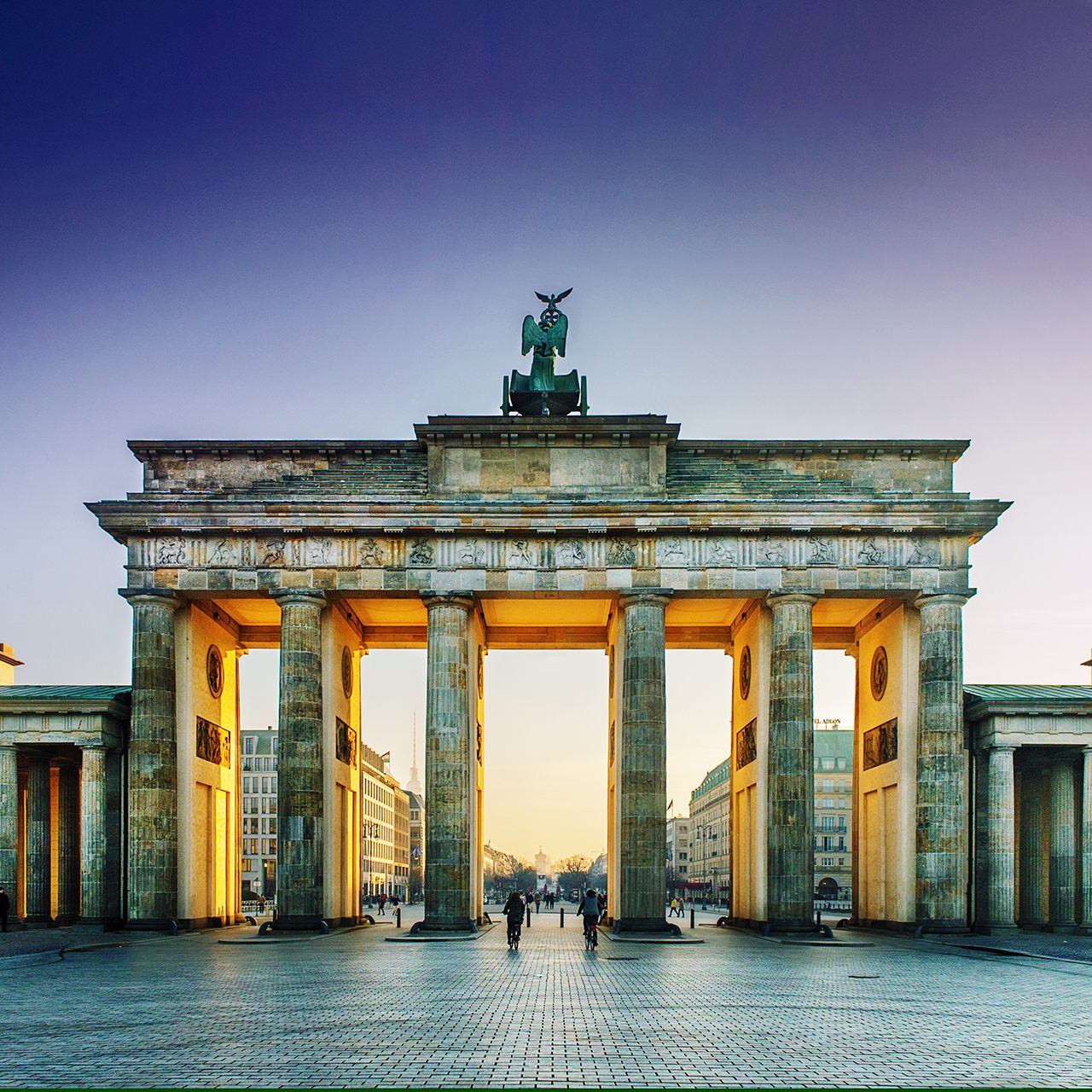 Brandenburger Tor is Berlin's most recognizable landmark, and where the Anti-Colonial Berlin tour begins.